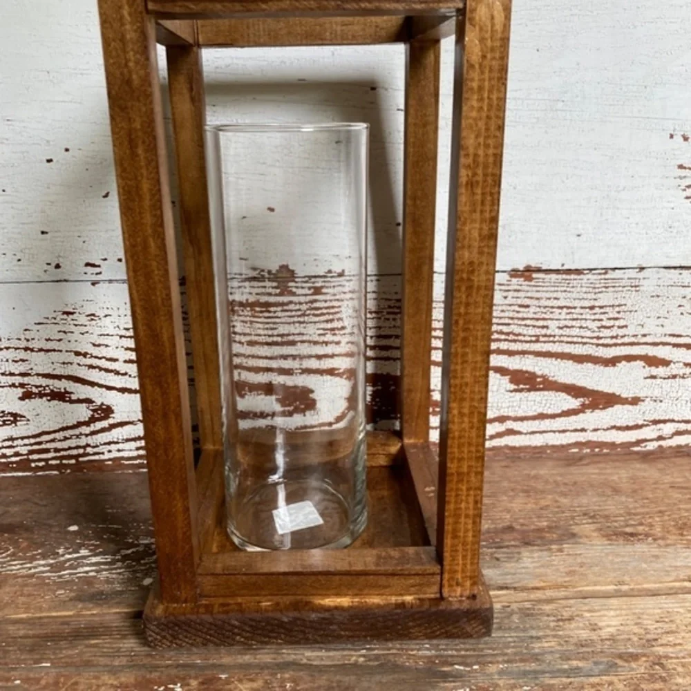 Custom Made Wooden Lantern